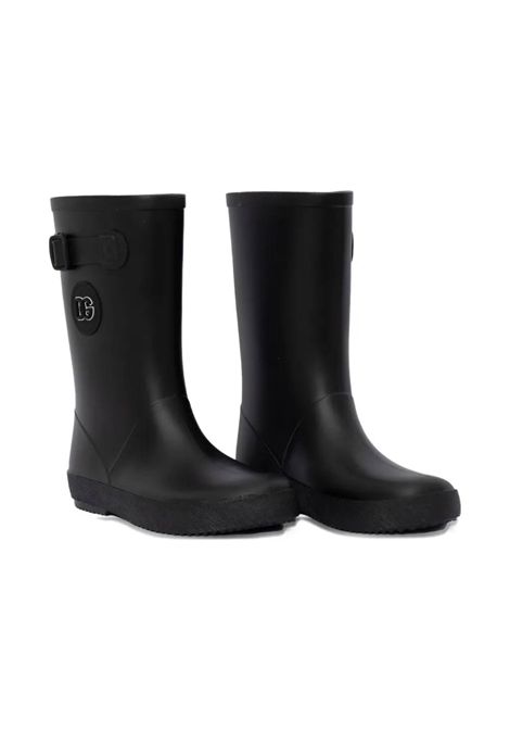 Stivale da pioggia con logo DOLCE & GABBANA KIDS | DD0323 AA61580999